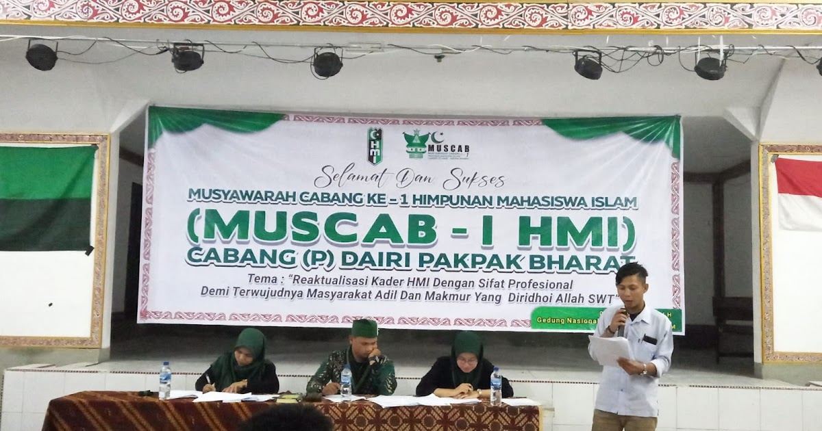 HMI belitung timur Gelar Musyawarah Cabang